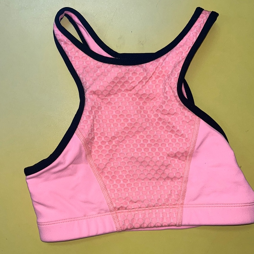Womens Lorna Jane Neon Pink Sports Bra sz S